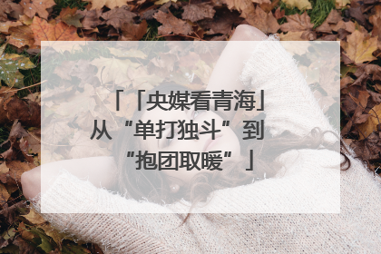 「央媒看青海」从“单打独斗”到“抱团取暖”