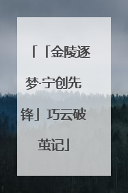 「金陵逐梦·宁创先锋」巧云破茧记