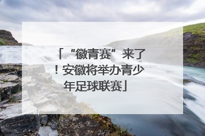 “徽青赛”来了！安徽将举办青少年足球联赛