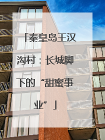 秦皇岛王汉沟村：长城脚下的“甜蜜事业”