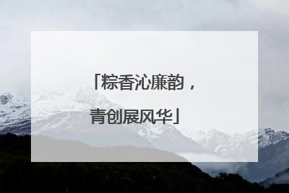 粽香沁廉韵，青创展风华