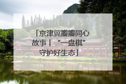 京津冀瓣瓣同心故事丨“一盘棋”守护好生态
