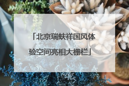 北京瑞蚨祥国风体验空间亮相大栅栏