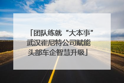 团队练就“大本事” 武汉霍尼特公司赋能头部车企智慧升级