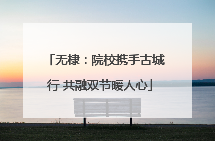 无棣：院校携手古城行 共融双节暖人心