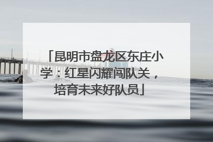 昆明市盘龙区东庄小学：红星闪耀闯队关，培育未来好队员
