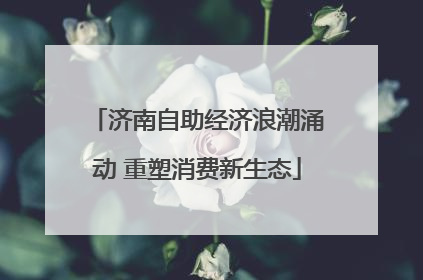 济南自助经济浪潮涌动 重塑消费新生态