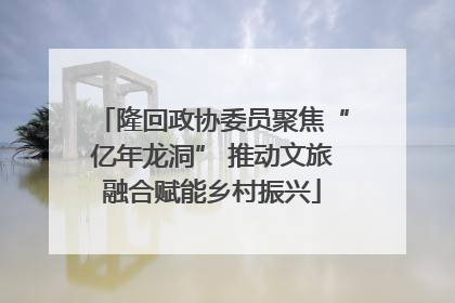 隆回政协委员聚焦“亿年龙洞” 推动文旅融合赋能乡村振兴