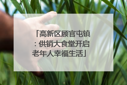 高新区顾官屯镇：供销大食堂开启老年人幸福生活