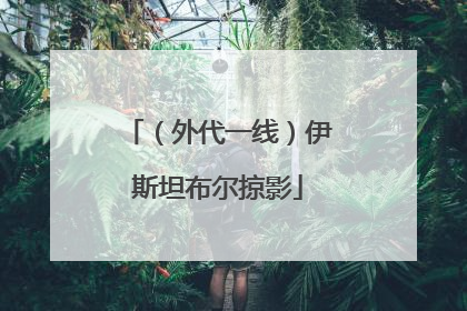 （外代一线）伊斯坦布尔掠影