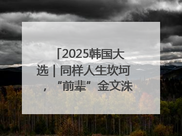 2025韩国大选｜同样人生坎坷，“前辈”金文洙能否打败李在明“逆风翻盘”？